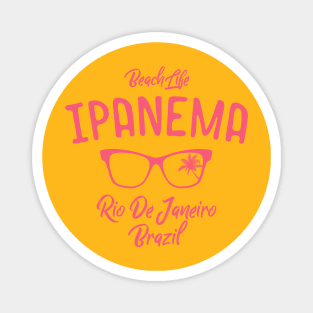 Ipanema Rio De Janeiro Brazil Magnet